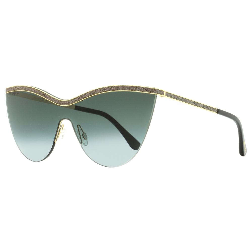 

Jimmy Choo Женские солнцезащитные очки-маска Kristen RHL9O Золотые Черные 99 мм rhl9o