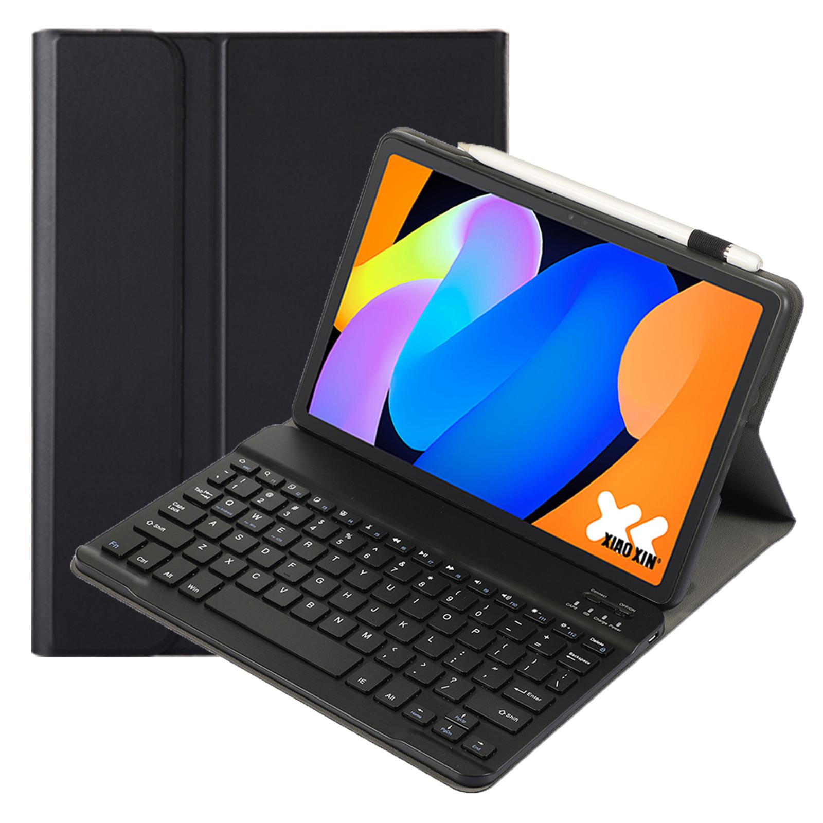 

AM31 For Lenovo Idea Tab Tablet TB336ZU/TB336FU Leather Case Bluetooth-Compatible Keyboard Black
