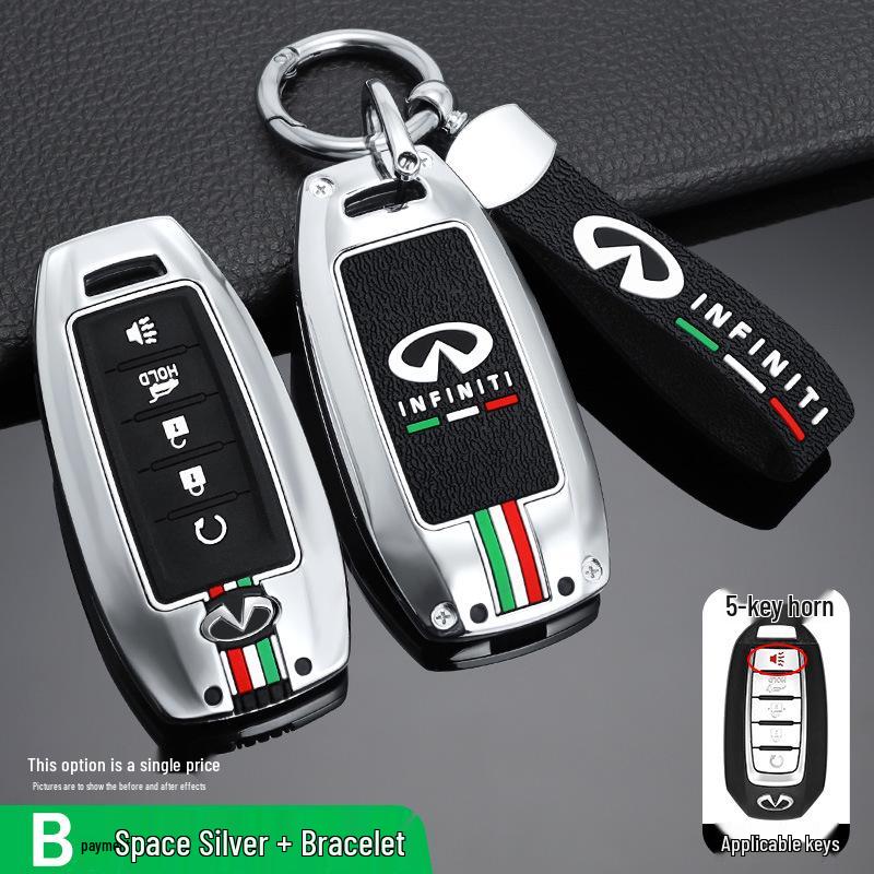 Infiniti Q50L/QX50/QX60 Q70 Key Cover: Fits Second-Gen G25 Models.