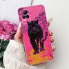 For Vivo V21e V2061 / V21 4G 5G V2050 V2066 Phone Case VivoV21e V 21 4G Elegant Floral Cat Printing Soft Silicone TPU Cases