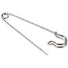 A84E-100PCS 4 Inch Metal Safety Pin--Big & Strong Enough To Hold Heavy-Weight Fabrics And Materials Canvas,Leather,Upholstery