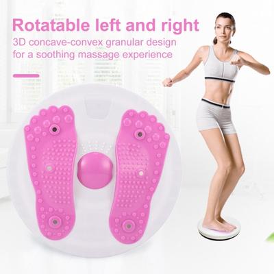 Waist Twist Board Waist Foot Massage Waist Twister Abdominal Muscles Strengthening Waist Exercise Slimming Twisting Disc Fitness Gear