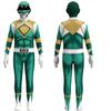 Power Rangers Costume Kids Adult Cosplay Fancy Dress Party Jumpsuit Superhero