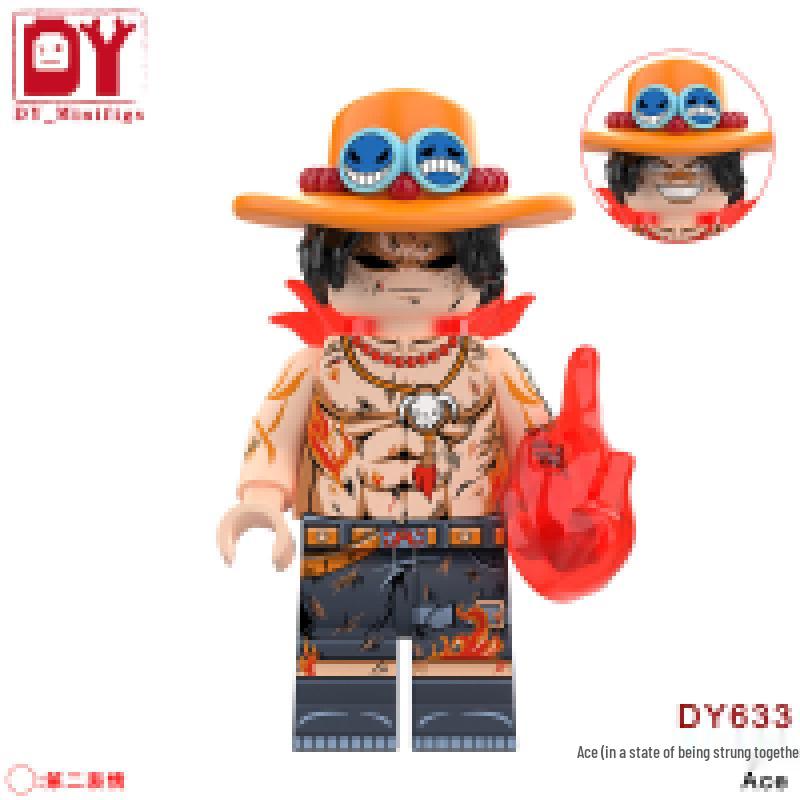 Pirate Anime Series DY601-DY661 Educational Building Block Minifigures Toy for Boys