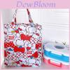 Bolsa de Almoço Shin Chan Cartoon Com Armazenamento Multiuso Para Crianças e Adolescentes