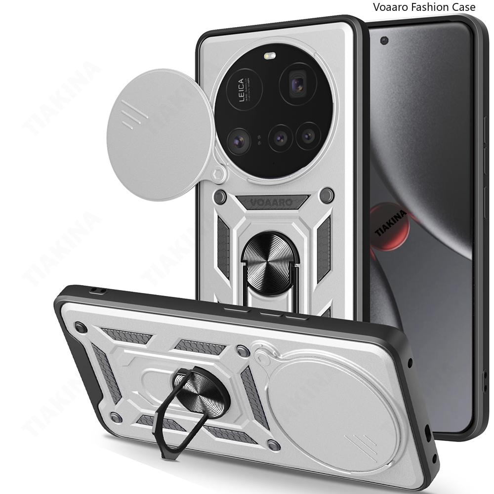 

Slide Lens Armor Funda For Xiaomi 15 Ultra Case for Xiaomi Mi 15 Ultra Case Magnetic Ring Stand Holder Cover Shockproof Capa for Xiaomi 15 Ultra серебряный