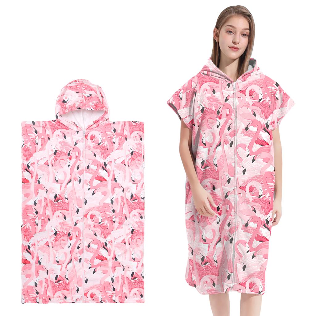 Unisex Surf Poncho Towel Poncho Soft Microfiber Bathrobe Ponchos Robe Quick-Dry Towel Hoodie Swim Towel Beach Poncho For Adults