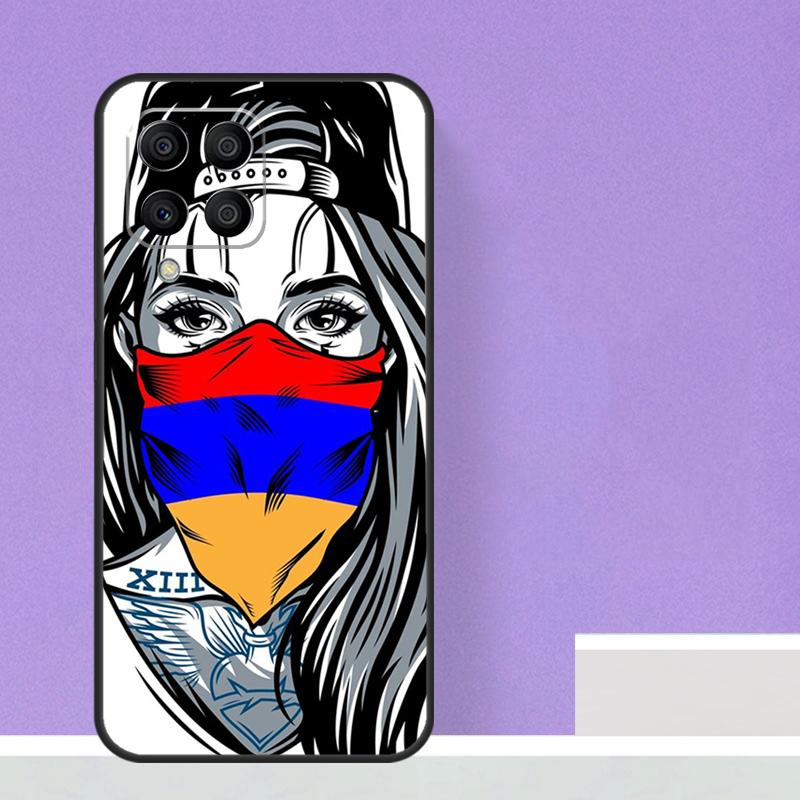 Armenian Flag For Samsung Galaxy M13 M33 M53 M12 M32 M52 M14 M34 M54 M20 M51 M21 M30s M31s M15 M55 Case