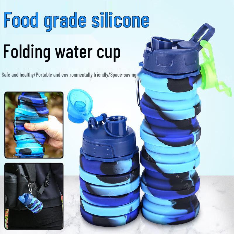 Zhiyue Outdoor Foldable Silicone Water Bottle