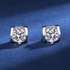 Tancise 925 Sterling Silver Moissanite  Zircon Earrings Drop Earrings For Women Wedding Party Gifts