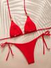 Mikrotrend Bikini 2026 Dam Badkläder Baddräkt Kvinna Triangel Låg Midja Bikiniset Tvådelade Dam Badkläder Strandkläder