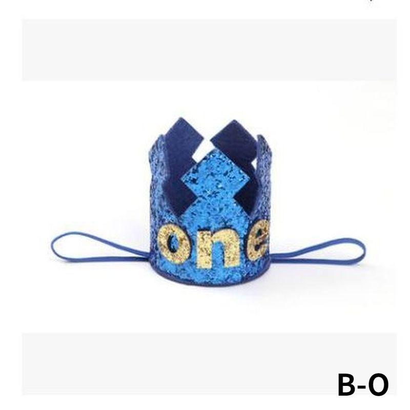Creative Shiny Film Birthday Crown, Birthday Hat, Childrens Holiday Party Supplies