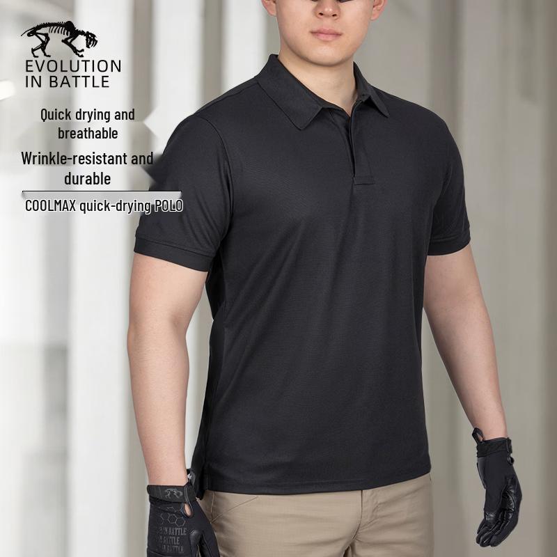 COOLAMX Men s Quick-Dry Polo Shirt 4XL