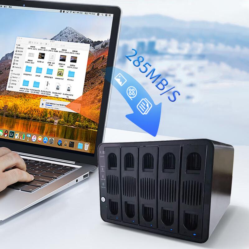 Hoodblue DS5030 5-Bay RAID Disk Array Enclosure