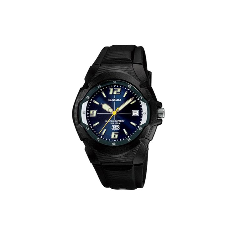 CASIO Men YOUTH Black Watch MW-600F-2A MW-600F-2A Blue Dial