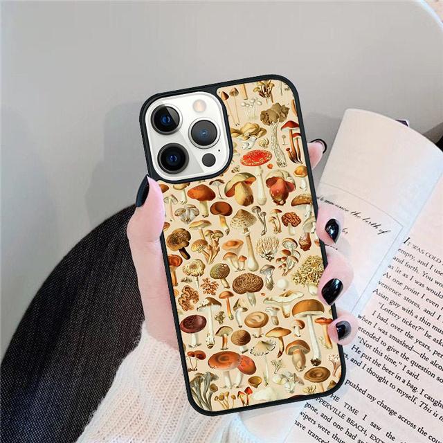 Mushroom Forest Coque Shell For iPhone 17 Air 15 16e 14 13 12 Pro Max 11 Pro Max Plus Phone Case Cover