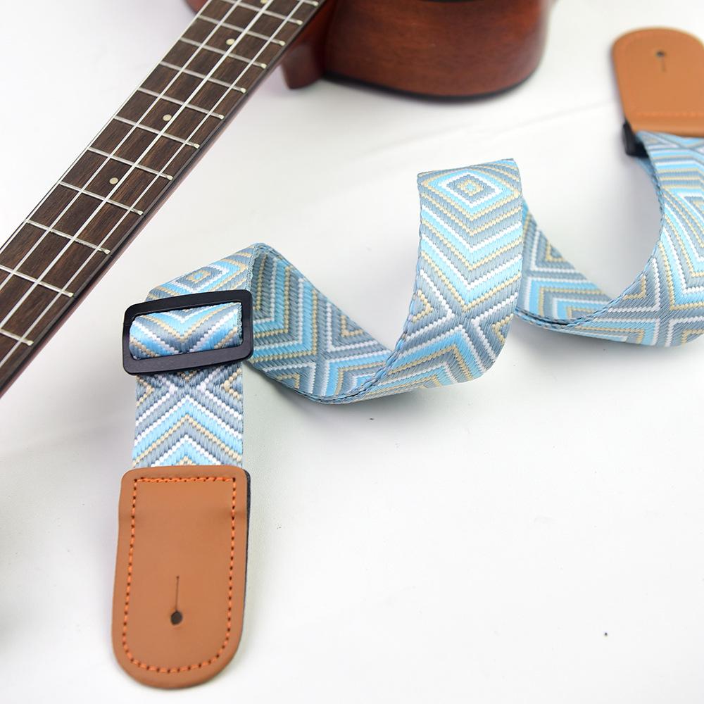 Ukulele Strap Woven Thickened Children's Crossbody Ukulele Strap Special Shoulder Strap for Ukulele