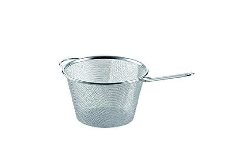 Maruyama Giken Souen Mini Pasta Pot 18cm 3.8L with Strainer and Measurement Markings SE-08 IH Compatible Gas Stove Compatible Stainless Steel Deep