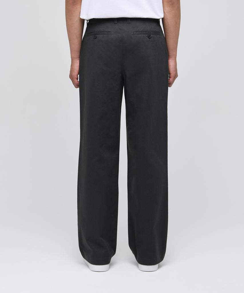 MUSINSA STANDARD Wide Chino Pants [Dark Gray]