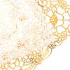3D Lace Embroidery Table Place Mat Christmas Pad  Napkin Doily Kitchen