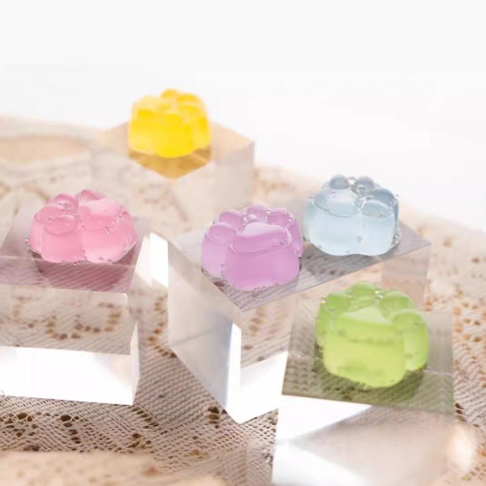 Slow Rebound Cartoon Fidget Toy Silicone Cat Paw PinchToy  Practical Jokes