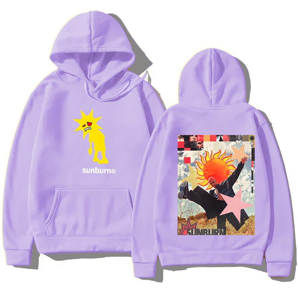 Vergiss mich nicht Sunburn Tour Pullover Dominic Fike Hoodie Streetwear Trend Übergroße Kleidung High Street Kapuzenpullover Popmusik