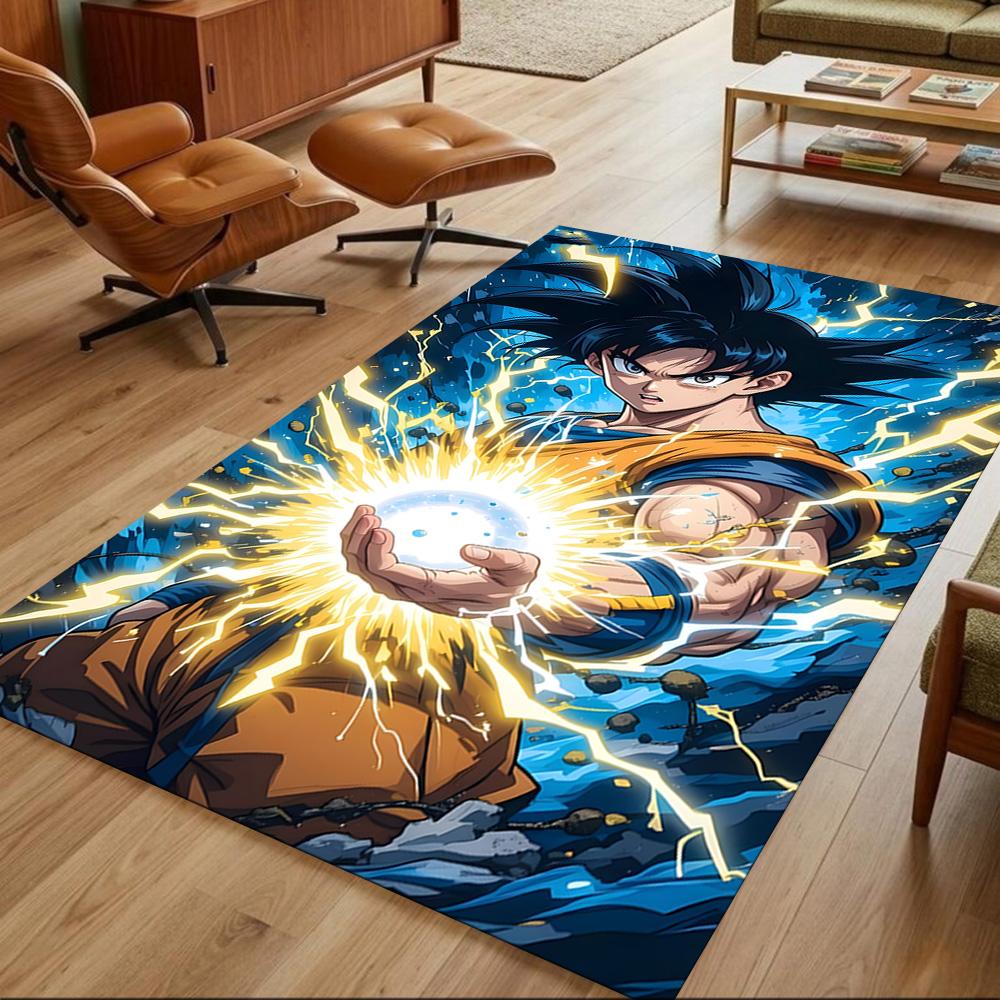 Dragon Ball Adventure Non-Slip Home Carpet Design for Office Decor Living Room Gift