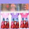 Enchanting Descendants Girls Dress In Soft Milk Fiber For Summer Fun Ages 3 To 8