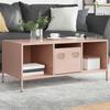 TV Cabinet, Pink, 101.5x50x43.5 Cm, Cold Rolled Steel