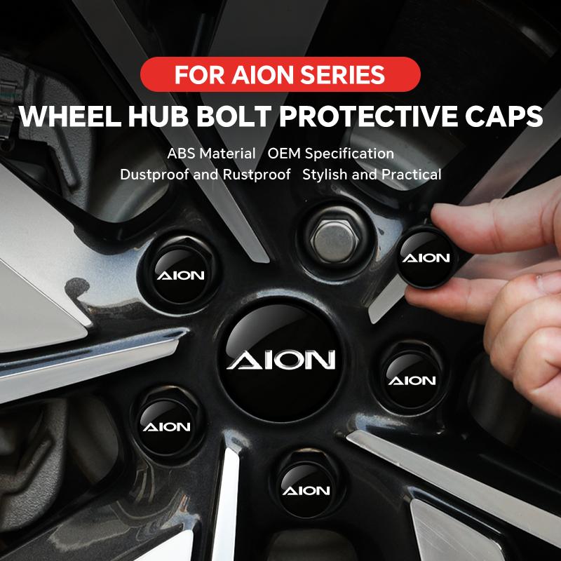 

20 шт. Колпачки Болтов Колес Автомобиля Для GAC AION V AION UT AION Y Plus Колпачки Гаек Колес Автомобиля Болты Секретки Колес Автомобиля Колпачки Винтов Шины Автомобиля Для Колес GAC AION