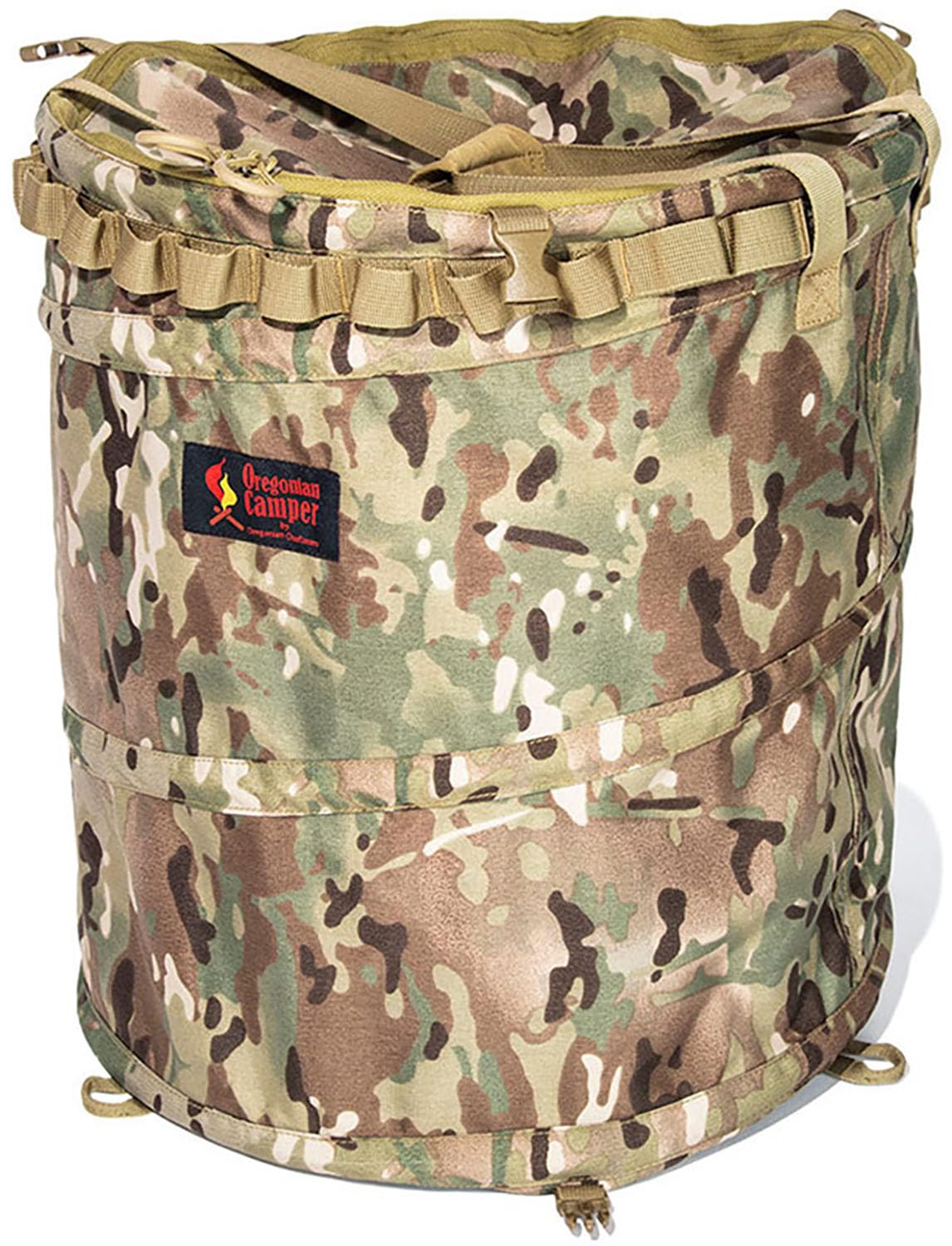 

Oregonian Camper Trash Can Trash Box R2 Multi Camo OCB2026CM Pop-Up