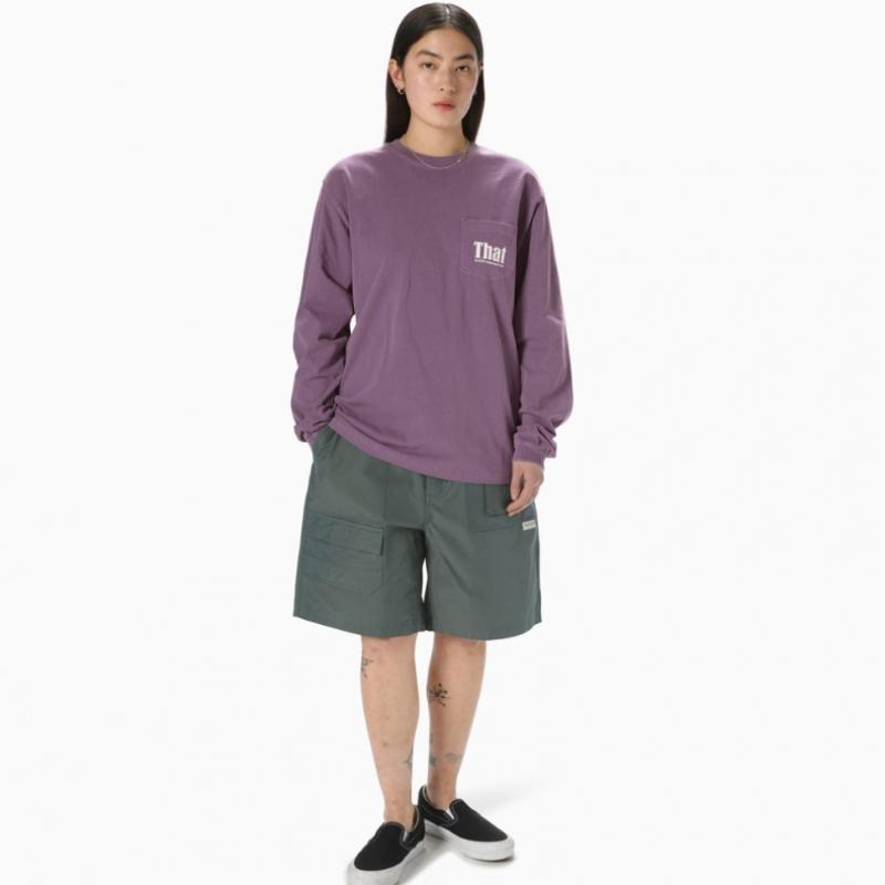 Thisisneverthat Utility Short Dark Sage