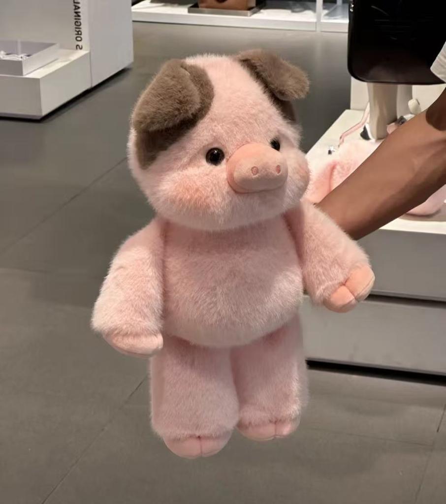 40-60cm Cute Miniature Fragrant Pig Plush Toys West Highland Calf Run Cartoon Soft Stuffed Animal Babys Appease Doll Kid Gifts