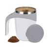 Self Stirring Mug 304 Stainless Steel Automatic Magnetic Stirring Coffee Mug with Lid for Home Office Travel 380ML