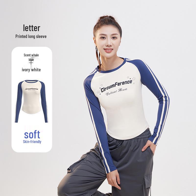 

Women s Quick-Dry Long Sleeve Print T-shirt - Slim Fit, Soft & Stretchy Yoga Top Small