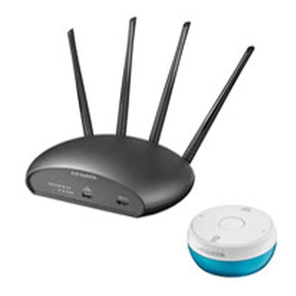 

IODATA HDMI Adapter with Touchback 4K Compatible Base Unit and Handset Made in Japan WHD-4KTR1 Wi-Fi Function, Model, Set,