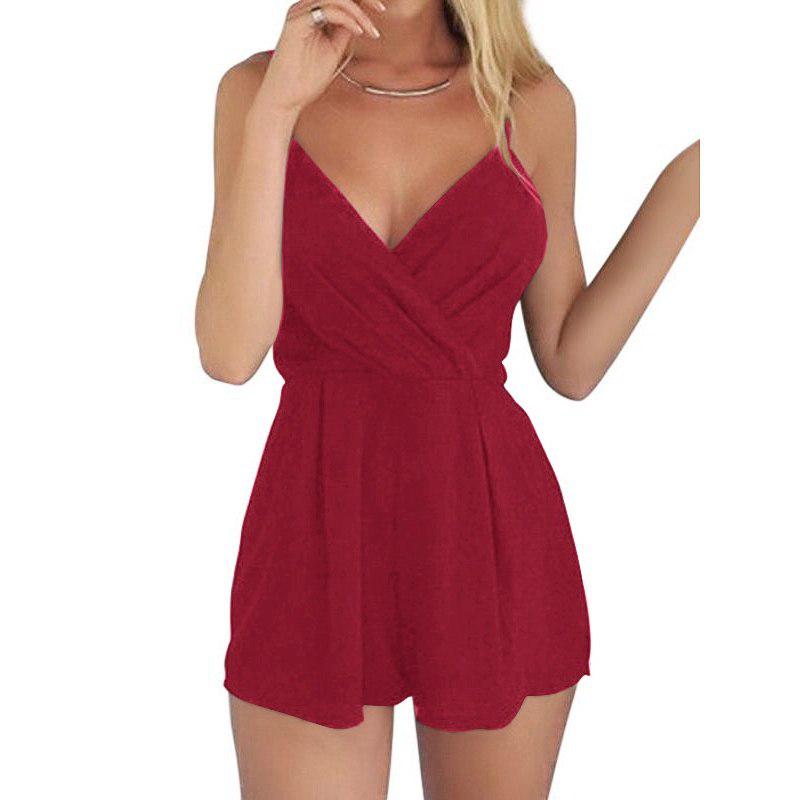 spaghetti strap romper