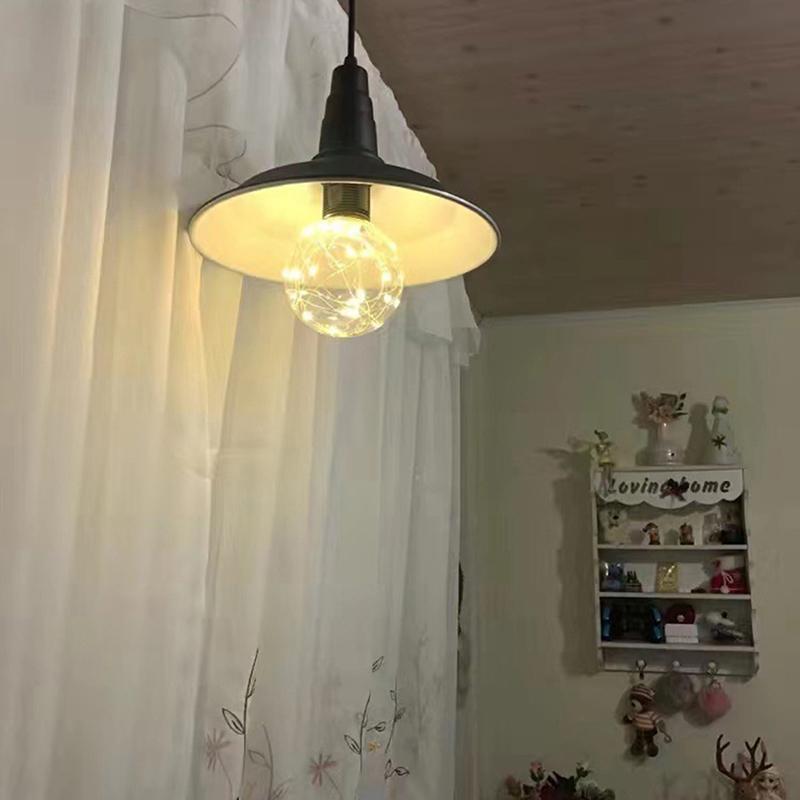 Bec LED Edison E27 220V Colorat RGB Iluminat Bec din sarma de cupru