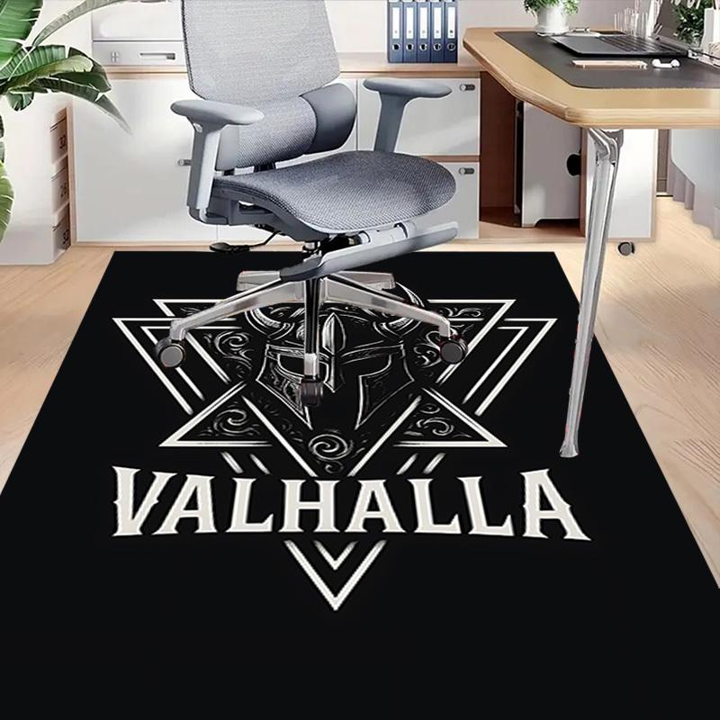 1pc Valhalla Viking Carpet, Office Rug Outdoor Mat Home Decor Area Carpet Festival