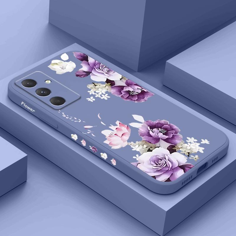 Schöne Pfingstrosen Handyhülle Für Samsung Galaxy A17 A55 A35 A25 A15 A16 A06 A05 A05S A54 A34 A24 A14 A04 A04S A04E 4G 5G Cover