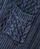 Dimiteulibeullaeg 2Way Heavyweight Cable Knit Zip-Up Hoodie_Pigment Navy