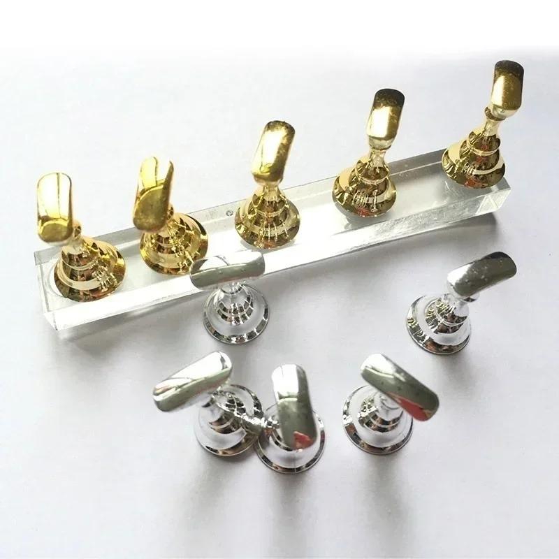 Nail Enhancement Chessboard Chess Piece Nails Holder Display Board Making Acrylic Base Student Magnet Nailing Practice Stand