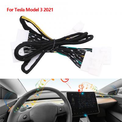 Modification Of Car Speaker Cable 8 Liters 14 Sound Activation For Tesla Model 32021