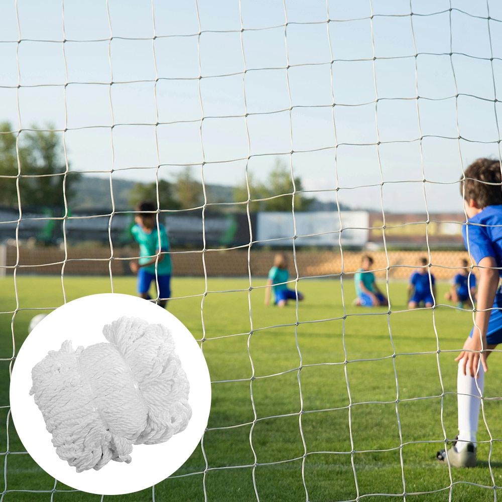 Training Soccer Goal Net Easy Setup Junior Sports Practice Net Replacement Football Net School