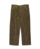 Schott COUDUROY TROUSERS Herrmanliga manchesterbyxor, Storlek 32, 310, Oliv, 782-5210014