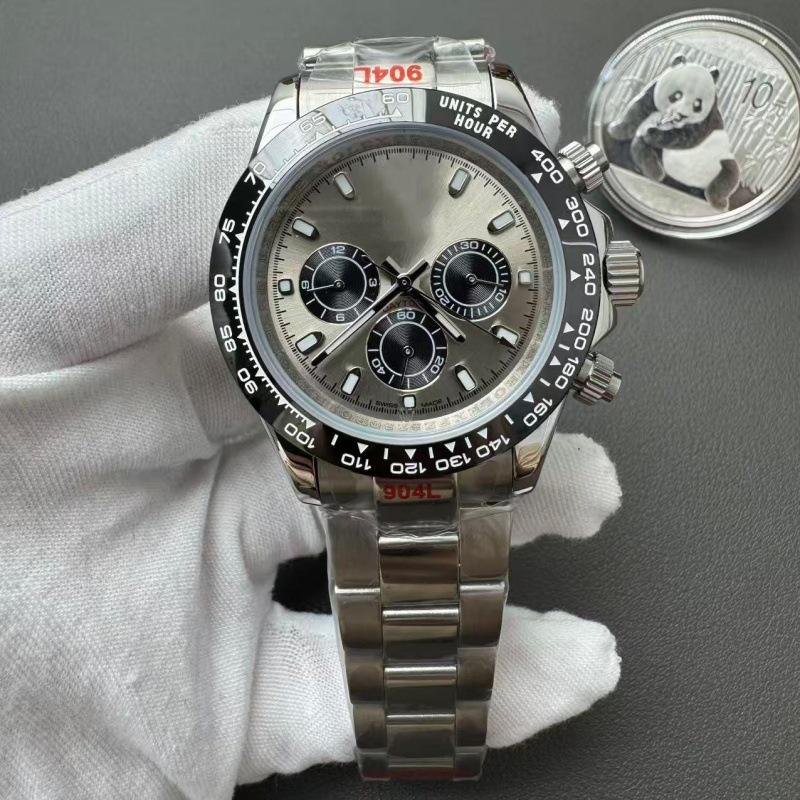 Panda Eye Daytona Men's Mechanical Watch Yacht Luminous Three Eyes Six Needles