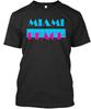 Miami Beach S - Premium T-Shirt Hergestellt in den USA Größe S bis 5XL