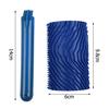 Blue Rubber Wood Grain Paint Roller with Handle Wood Graining Roller Handmade Clear Removable  DIY Graining Painting Tool