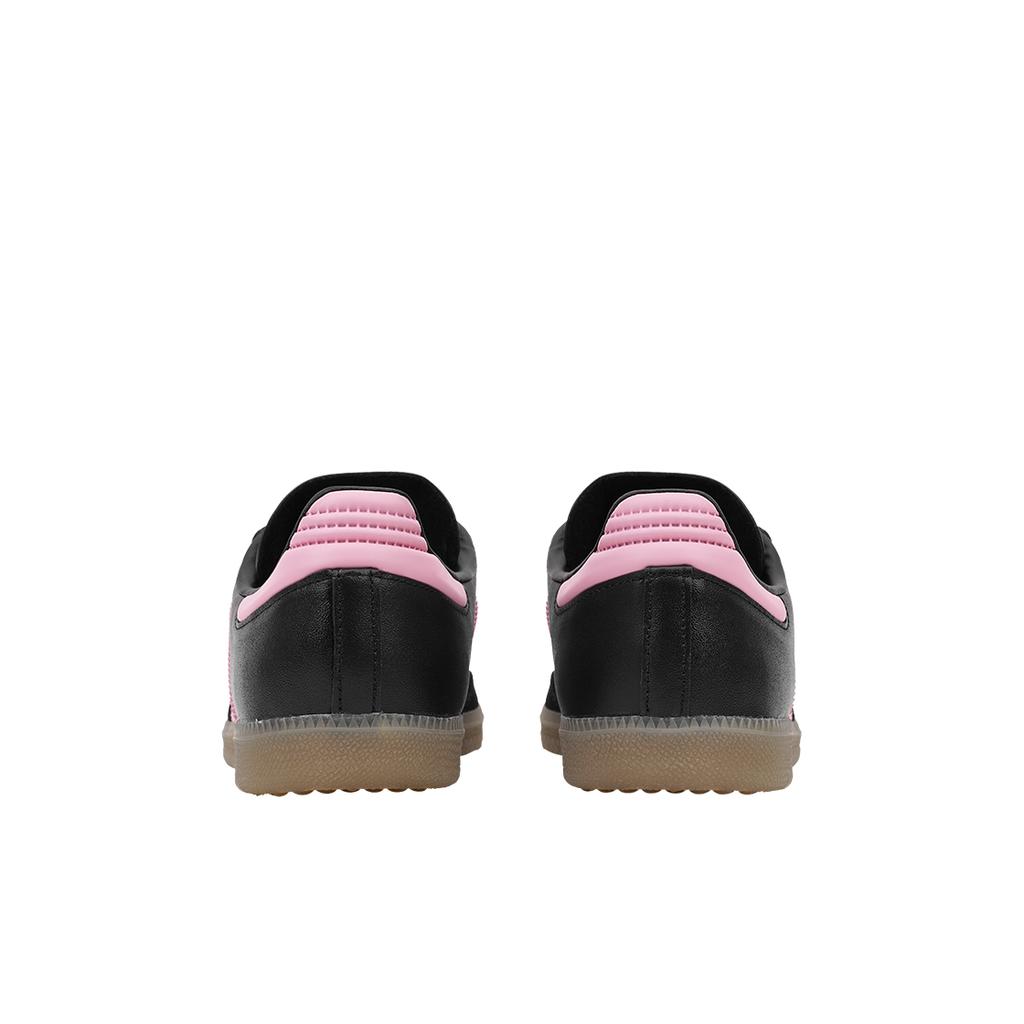 Lionel Messi x adidas Samba Inter Miami CF - Kit da trasferta Scarpe da ginnastica da uomo Nero Nero principale Rosa chiaro IH8157