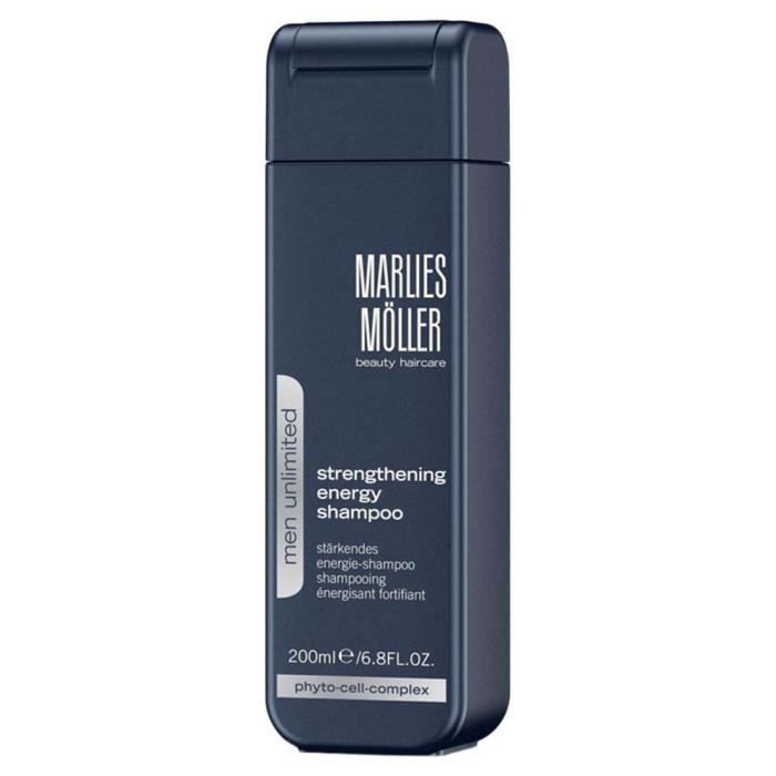 Parfums Et Cosmétiques Femme Shampooings Marlies Moller Men Unlimited Streghtening Energy Shampoo 200 Ml